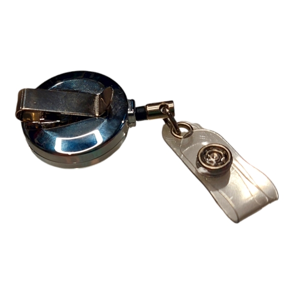 911 Emergency Dispatcher Retractable ID Holder Reel - Picture 3 of 5